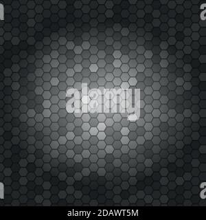 Abstract background with many small hexagons Stock Vector