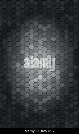 Abstract background with many small hexagons Stock Vector