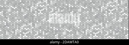 Abstract background with many small hexagons Stock Vector