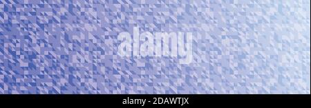 Abstraction blue background many small multicolored triangles - illustration Stock Vector