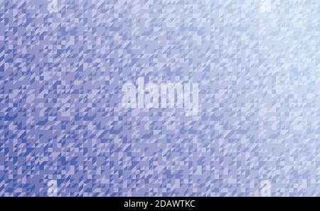 Abstraction blue background many small multicolored triangles - illustration Stock Vector