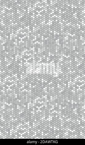 Abstract background with many small hexagons Stock Vector