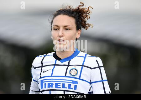 Empoli, Italy. 14th Nov, 2020. empoli, Italy, Monteboro stadium, 14 Nov 2020, Ilaria Mauro of FC Internazionale during Empoli Ladies vs FC Internazionale - Italian football Serie A Women match - Credit: LM/Matteo Papini Credit: Matteo Papini/LPS/ZUMA Wire/Alamy Live News Stock Photo