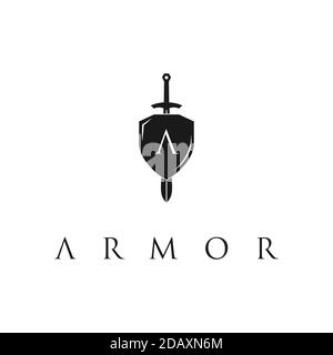 Initials G M Shield Armor Sword for Logo Design Inspiration Stock Vector -  Illustration of isolated, letter: 193878262