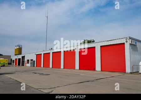 Illustration picture shows the firemen station in Beauraing, Saturday 09 May 2020. BELGA PHOTO BRUNO FAHY Stock Photo