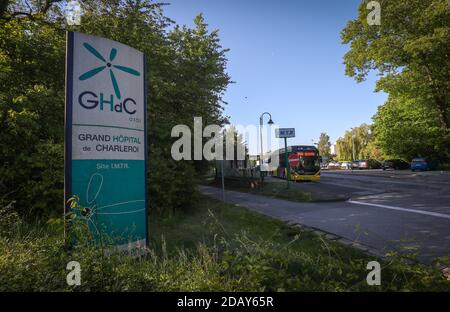 Illustration picture shows the 'IMTR-Grand hopital de Charleroi' hospital in Gerpinnes, Wednesday 20 May 2020. BELGA PHOTO VIRGINIE LEFOUR Stock Photo