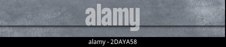 Panoramic texture of realistic gray concrete Stock Vector