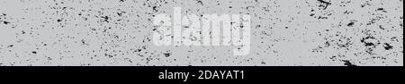 Panoramic texture of realistic gray concrete Stock Vector