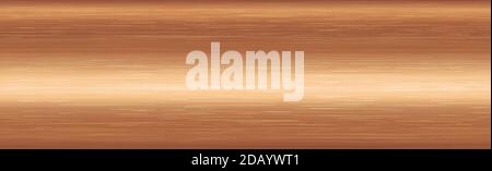 Golden metal panorama texture with reflection Stock Vector