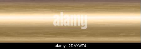 Golden metal panorama texture with reflection Stock Vector