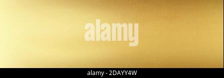 Golden metal panorama texture with reflection Stock Vector