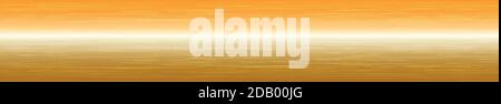 Golden metal panorama texture with reflection Stock Vector