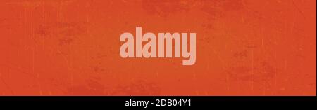 Panoramic texture of the red wall - illustration Stock Vector