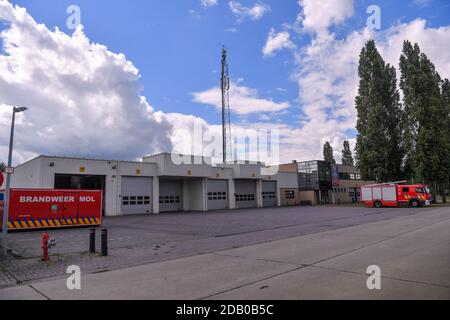Illustration picture shows the firefighter station in Mol, Monday 29 June 2020. BELGA PHOTO LUC CLAESSEN Stock Photo