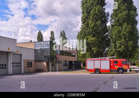 Illustration picture shows the firefighter station in Mol, Monday 29 June 2020. BELGA PHOTO LUC CLAESSEN Stock Photo