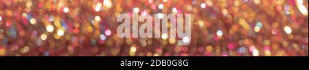 Abstract different colors bokeh. Christmas background Stock Photo