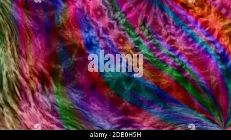 Abstract multicolored futuristic fractal background. For design and network Stock Photo