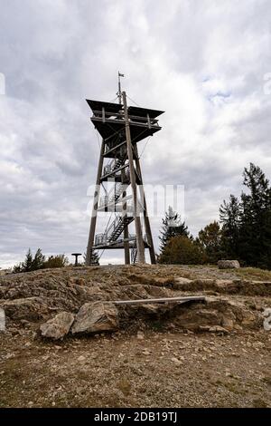 A vertical shot of the Eugen-Keidel Tower of Germany Stock Photo