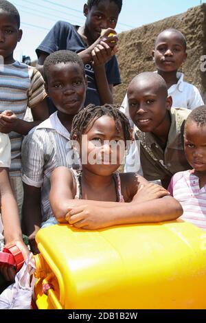 A Group Of Girls Gather Around In Their Kayaks And Rafts As They Float On A Lake Stock Photo Alamy