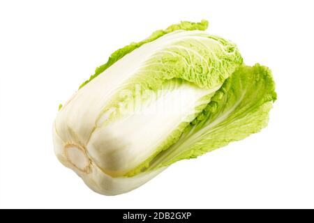 Chinese cabbage isolated on a white background Stock Photo