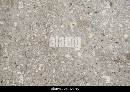 Stone texture background small stones in cement floor Stock Photo