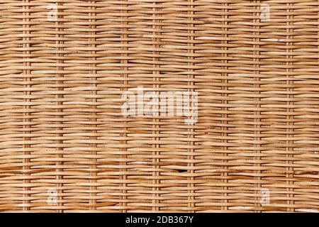 Wick woven basket texture background Stock Photo