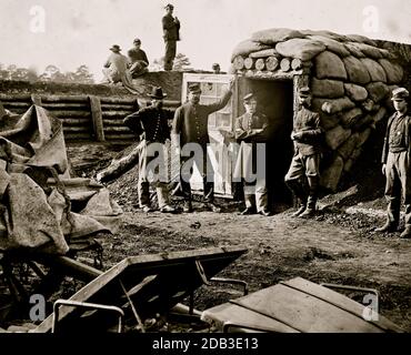 Fort Burnham, Va. (the former Confederate Fort Harrison). Federal ...