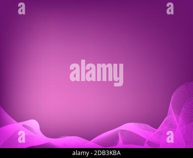 Vector illustration of style wave pink abstract Background Stock Vector ...