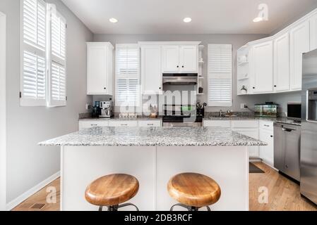 Bar stools for online grey and white kitchen