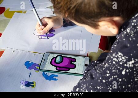 Characters among us Cut Out Stock Images & Pictures - Alamy