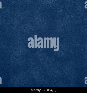 Blue abstract uneven grunge background texture of classic chamois leather grain surface pattern Stock Photo