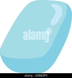 Hygiene soap icon, cartoon and flat style Stock Vector