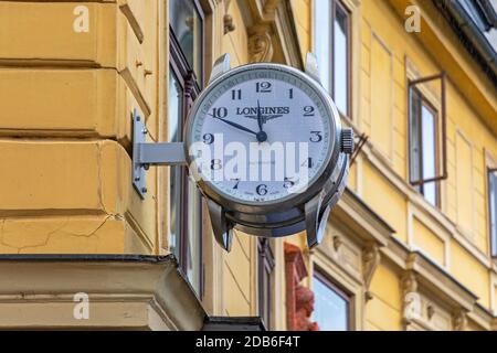 Ljubljana Slovenia November 4 2019 Big Longines Automatic