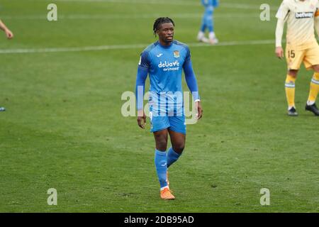 Sekou Gassama of Real Racing Club during the La Liga SmartBank match  between Real Racing Club and CD Leganes at El Sardinero Stadium on February  13, 2 Stock Photo - Alamy