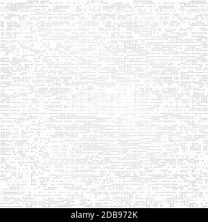 Grunge gray seamless background, made from dots. Stock Vector