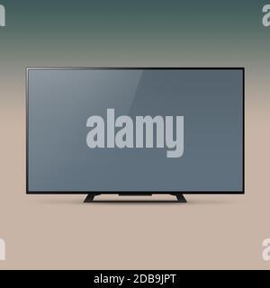 Smart LED Ultra HD TV mock-up series, psd with smart layers template ready for your design