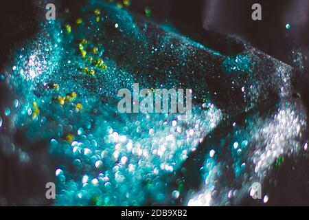 Abstract form bokeh dancing form shapes Stock Photo
