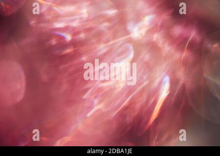 Pink light leaks Stock Photo