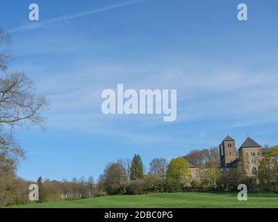 spring time in the german muensterland Stock Photo