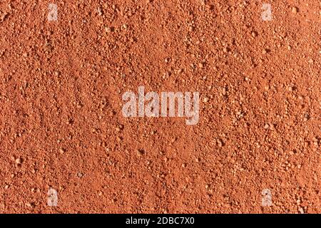 Tennis court ground surface texture. Tennis sport background. Stock Photo