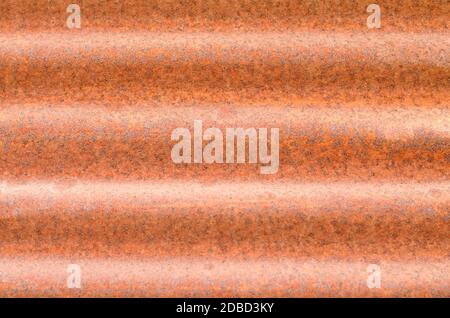 Full frame shot of galvanized sheet. Rust all. Stock Photo