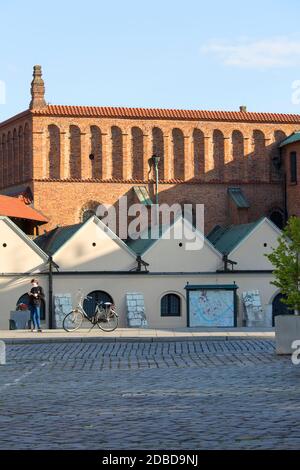 Old Synagogue, Szeroka Street, Kazimierz, Krakow, Poland Stock Photo ...