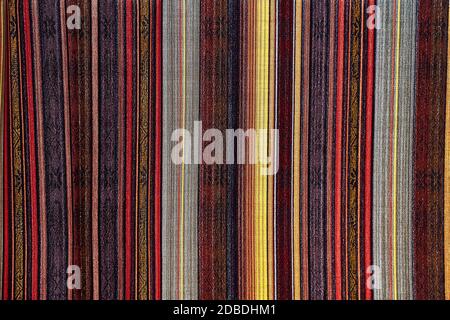 Rough textile texture curtain close up Stock Photo