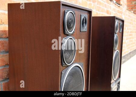 Acoustic system Radiotehnica S90, 35 s-012. Soviet vintage audio 