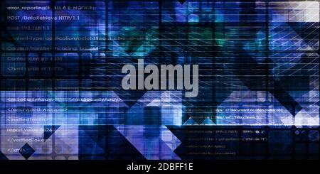 Internet of Things with Disruptive Technologies Future Concept Stock Photo