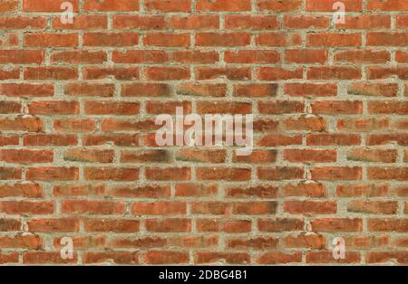 red bricks forming a great background Stock Photo