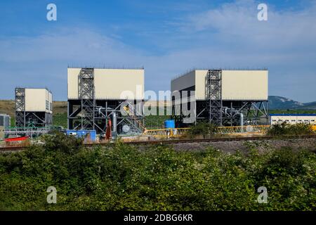 Thermal Power Plant. New power station. Stock Photo