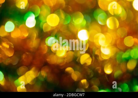 Sparkles abstract blurred defocused bokeh background Stock Photo