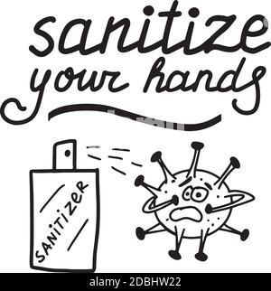 Hands sanitize health care banner clipart. Use hand sanitizer