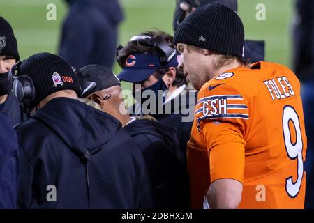 CHICAGO, IL - NOVEMBER 16: Chicago Bears quarterback Tyler Bray (8 ...